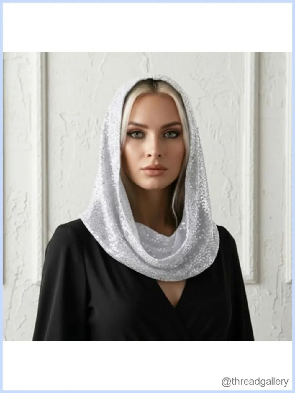 N/A shimmering silver